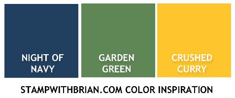 Color Inspiration, Stampin' Up!, Brian King