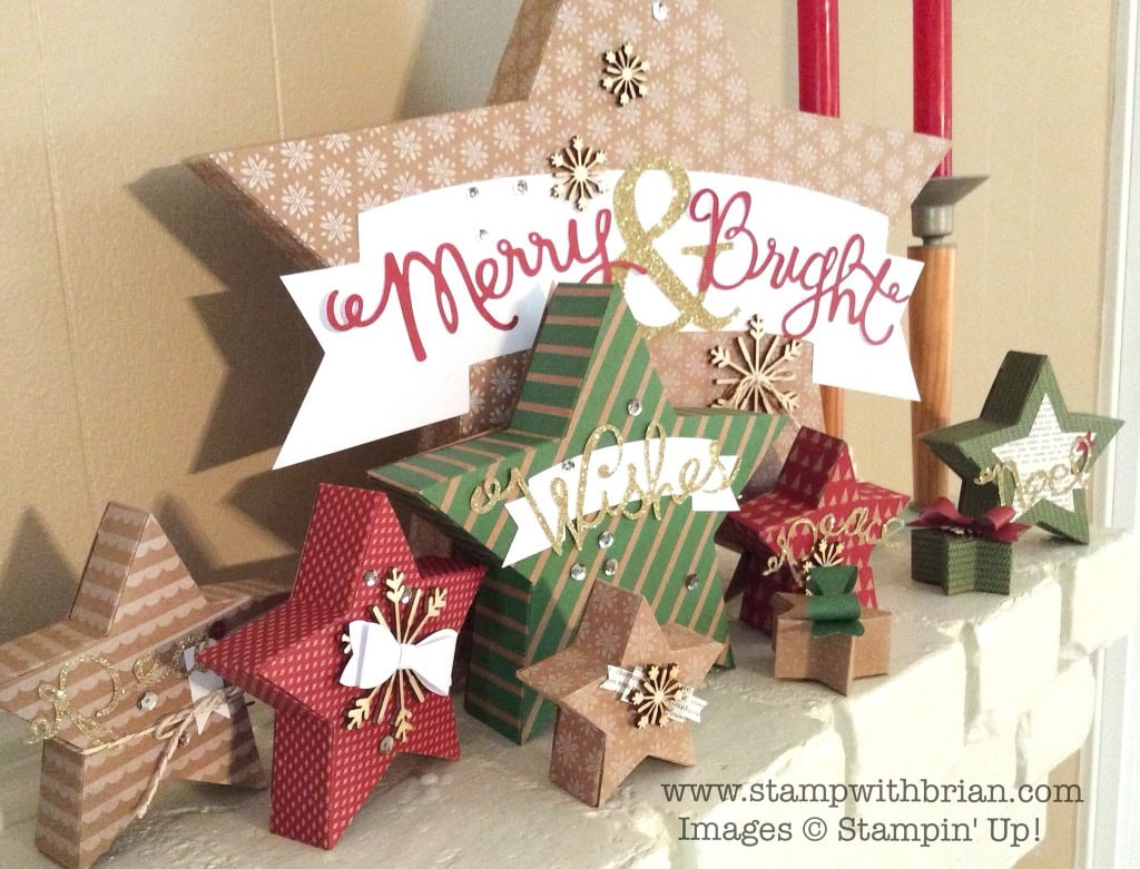 Many Merry Stars Kit, Stampin' Up!, Brian King