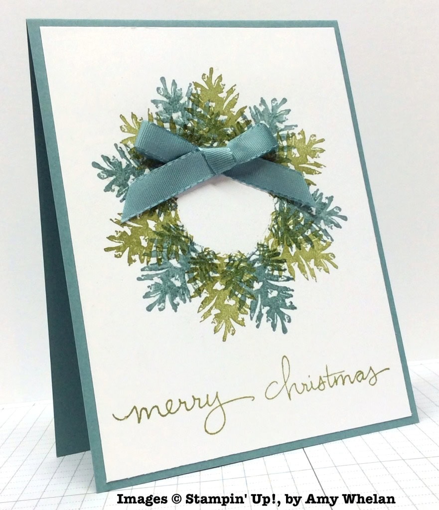 Ornamental Pine, Endless Wishes, Stampin' Up!, by Amy Whelan