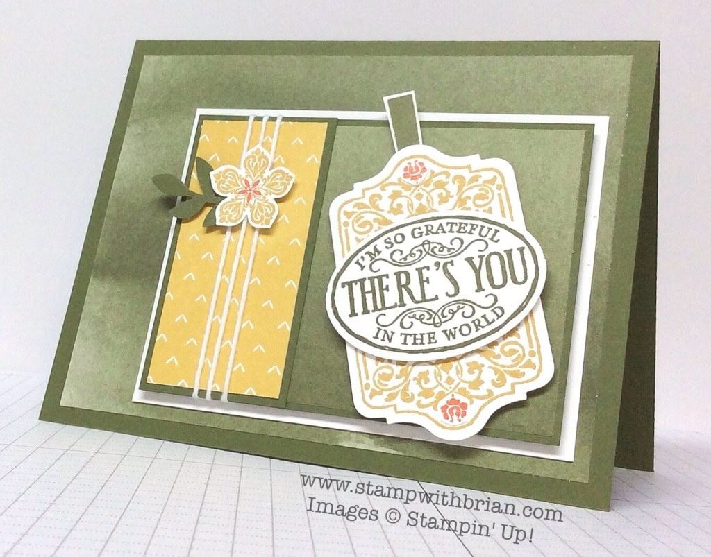 Chalk Talk, Petite Petals, Stampin' Up!, Brian King, FMS158, PP217
