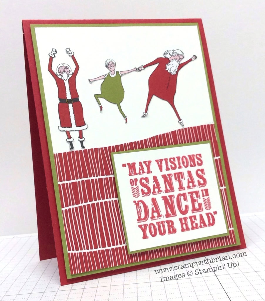 Visions of Santa, Stampin' Up!, Brian King