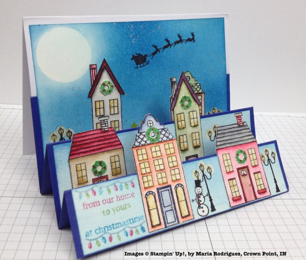 Holiday One-for-One Card Swap, Stampin' Up!, by Maria Rodriguez