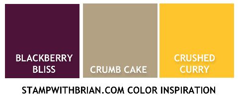 Color Inspiration, Stampin' Up!, Brian King