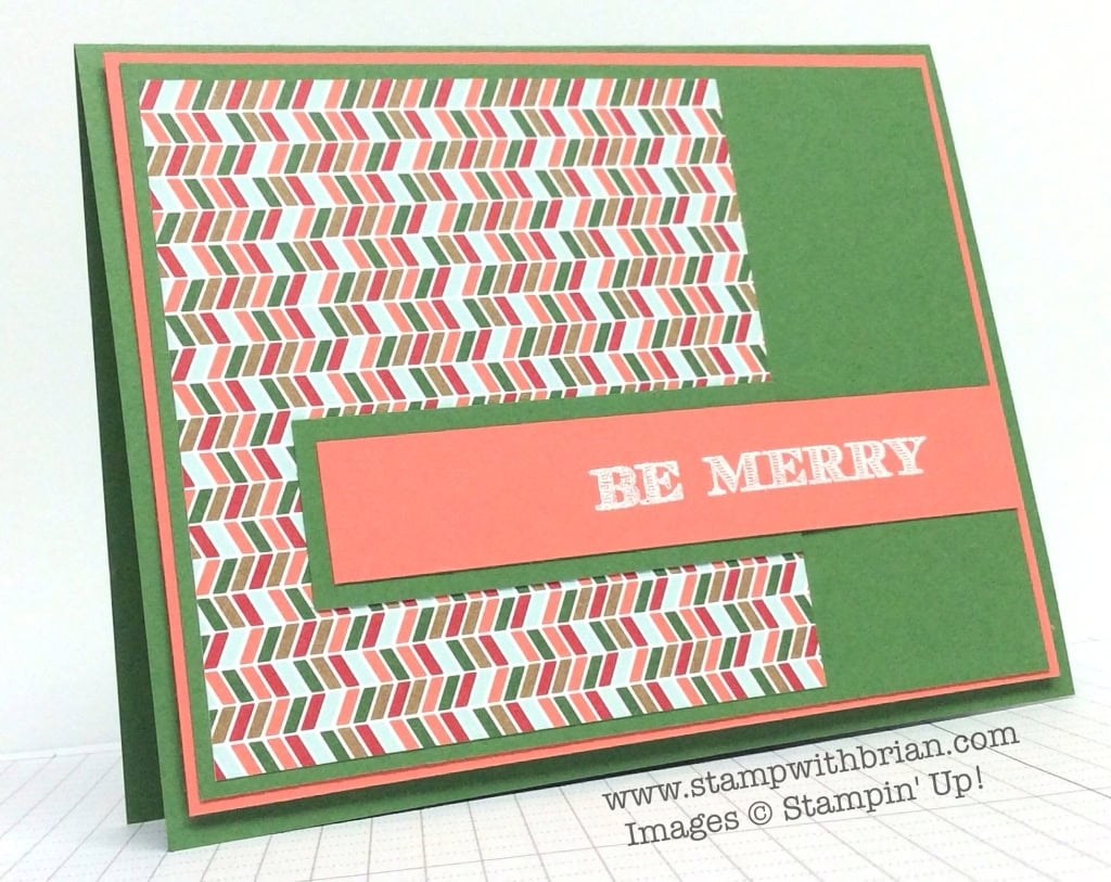 Holiday Invitation, Stampin' Up!, Brian King, PPA228