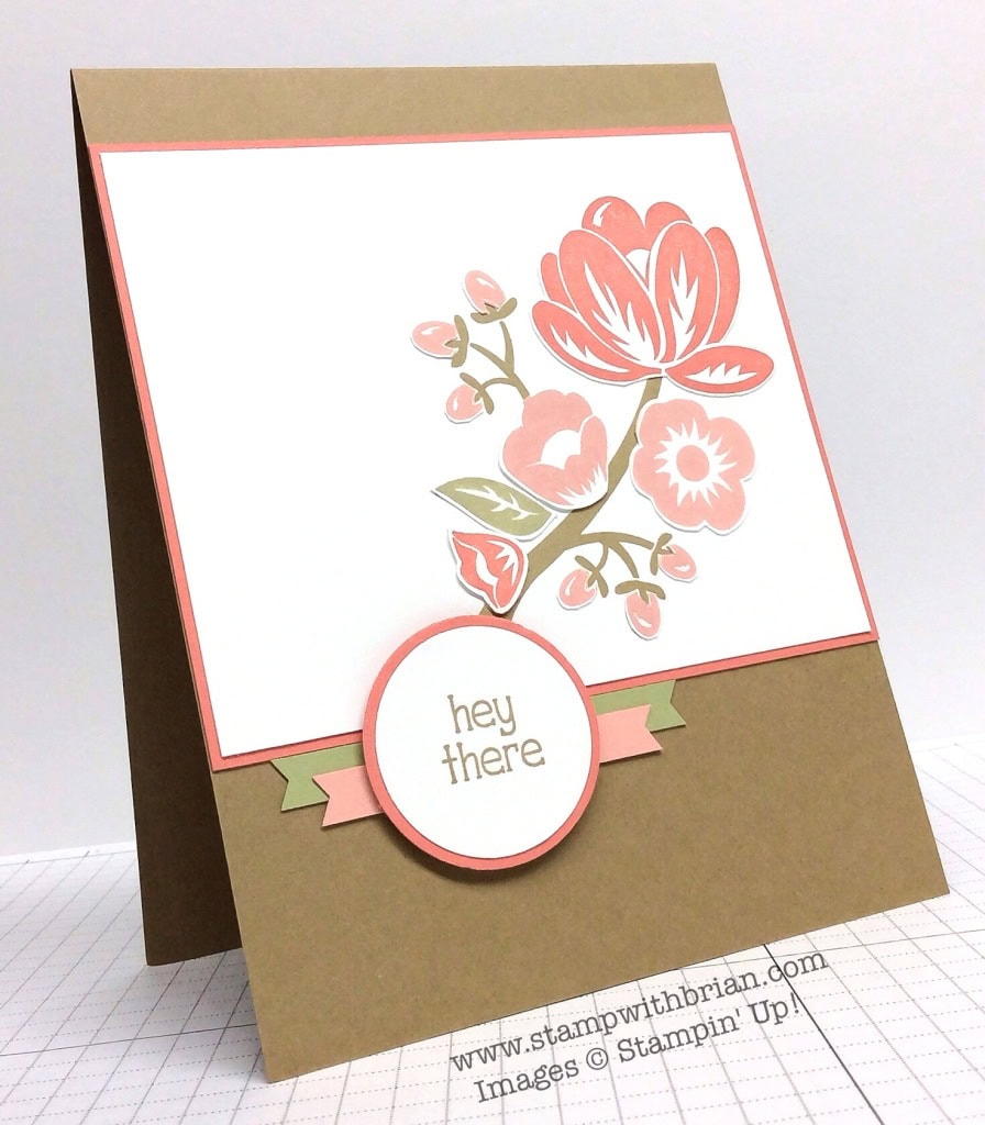 Hey There Bud, Stampin' Up!, Brian King, FabFri55