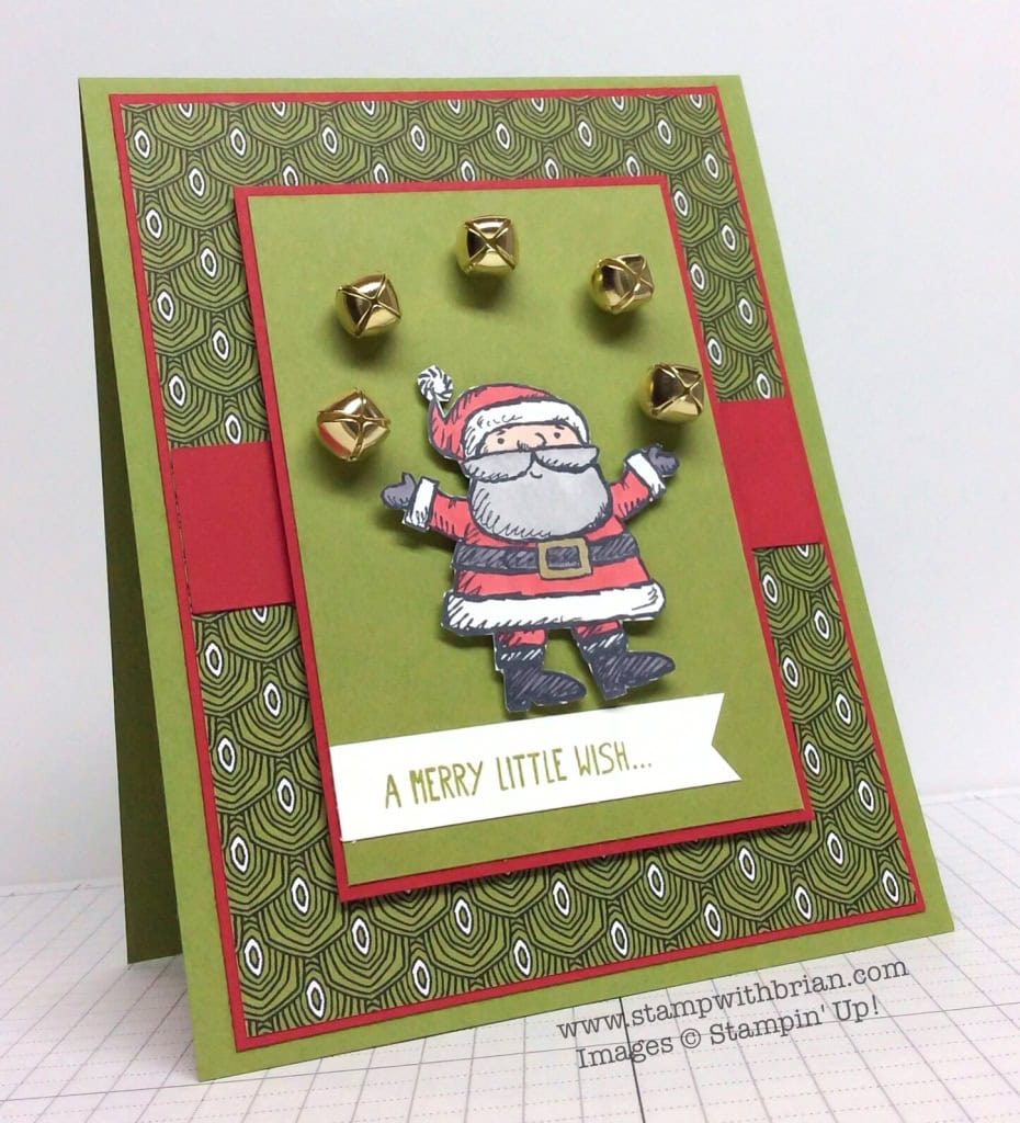 Get Your Santa On, Stampin' Up!, Brian King, MM135