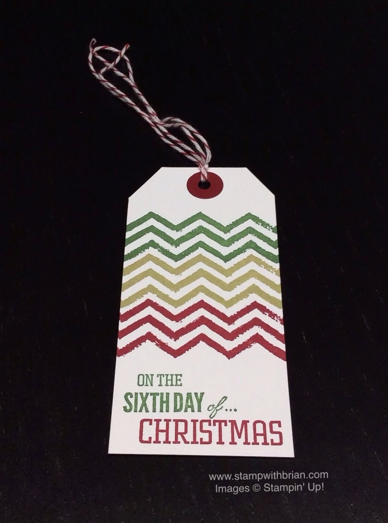 12 Days of Christmas, Work of Art, Stampin' Up!, Brian King 12 Days of Christmas, Work of Art, Stampin' Up!, Brian King