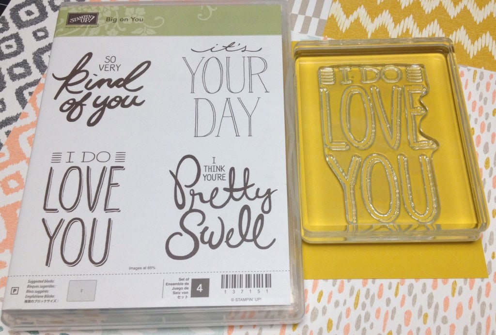 Big on You, Stampin' Up!, Brian King