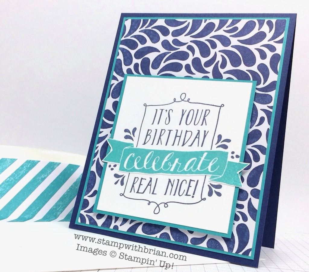 Balloon Bash, Stampin' Up!, Brian King