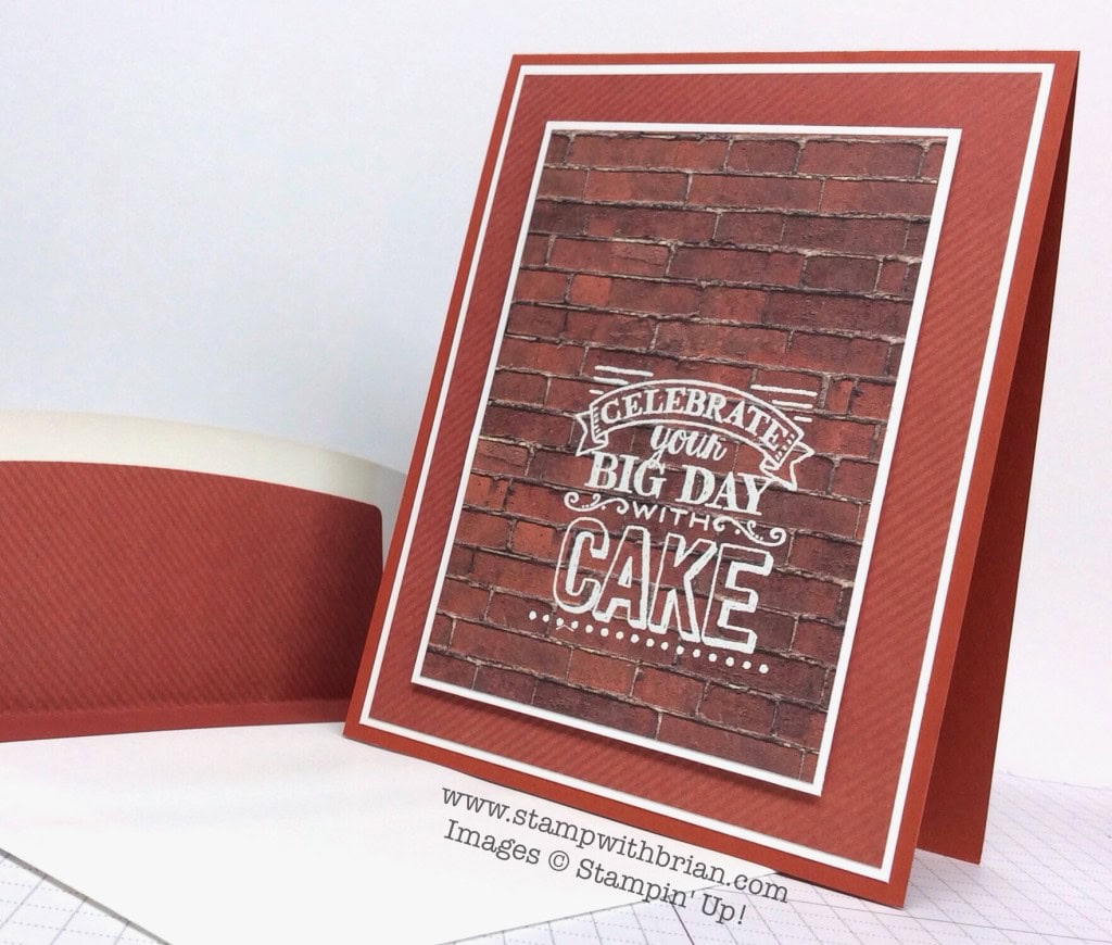 Big Day, Stampin' Up!, Brian King