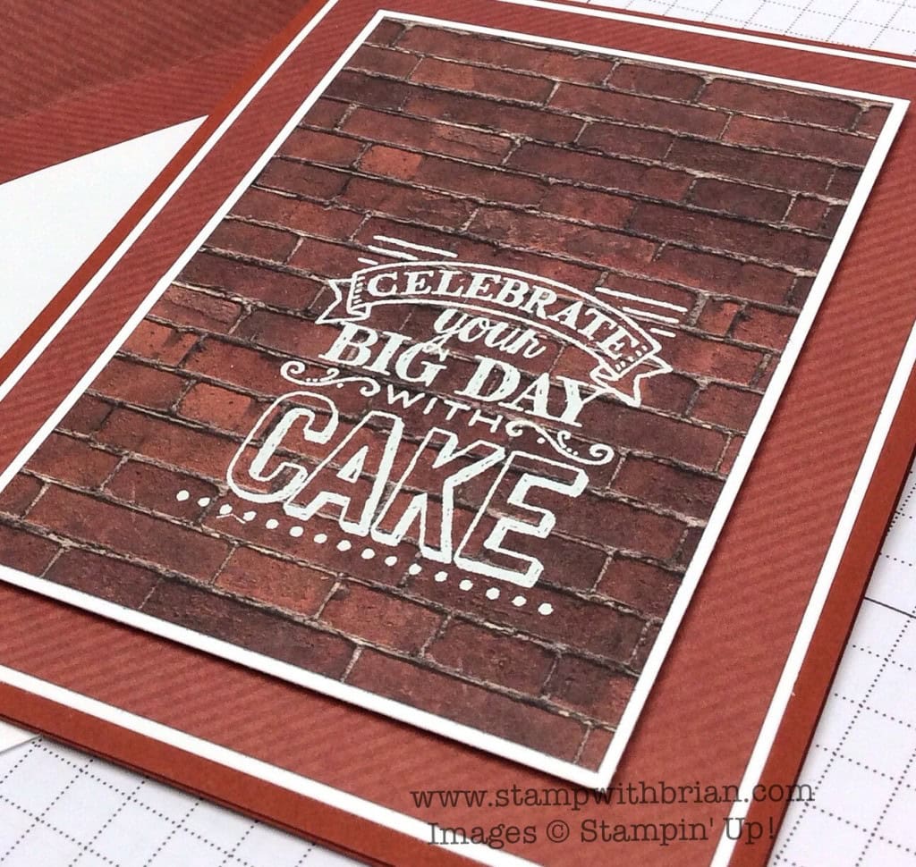 Big Day, Stampin' Up!, Brian King