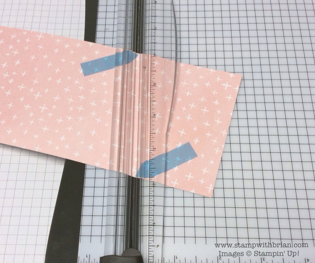 Cutting a Slant, Step 3, Stampin' Up!, Brian King Cutting a Slant, Step 3, Stampin' Up!, Brian King