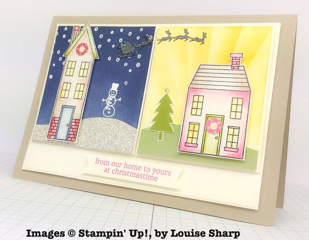 Holiday Home, Stampin' Up!, by Louise Sharp