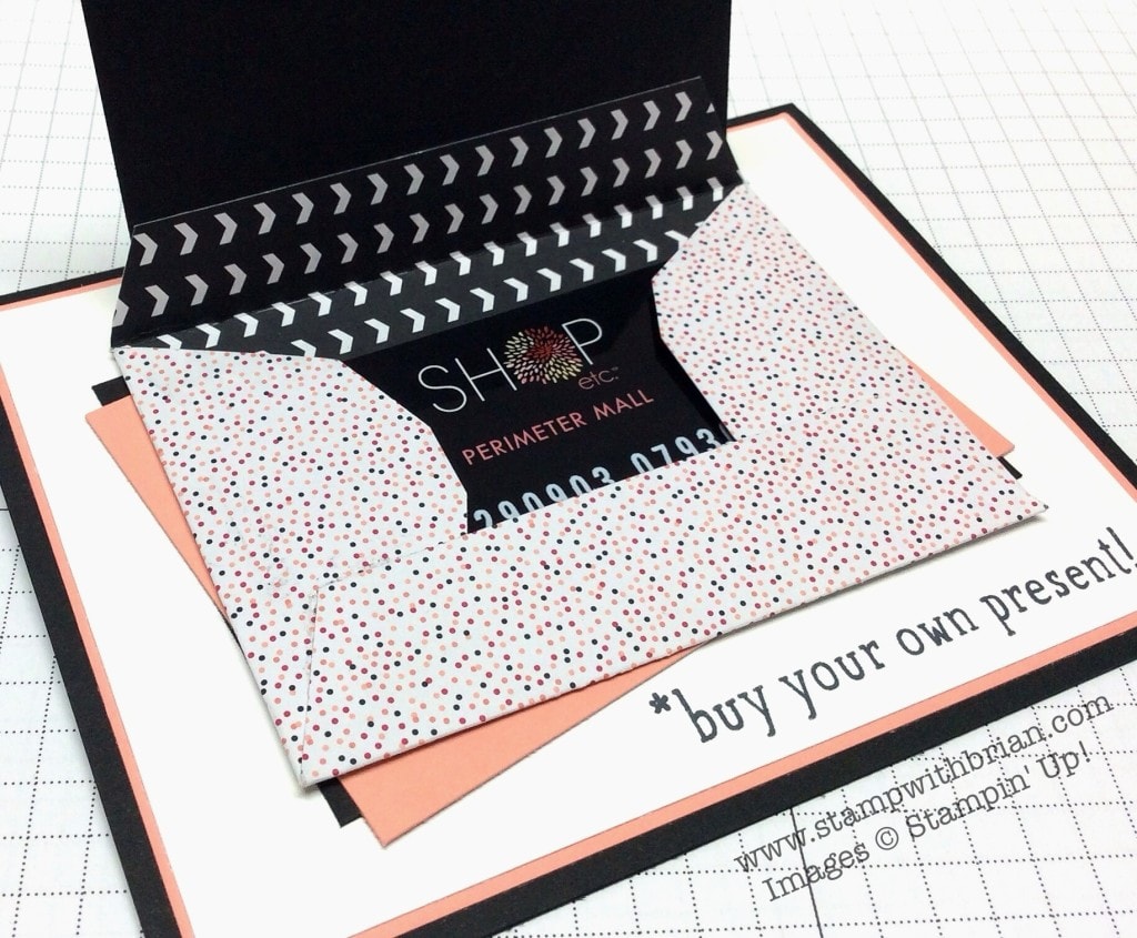 B.Y.O.P., Gift Card Envelope & Trim Thinlits, Stampin' Up!, Brian King, FMS168