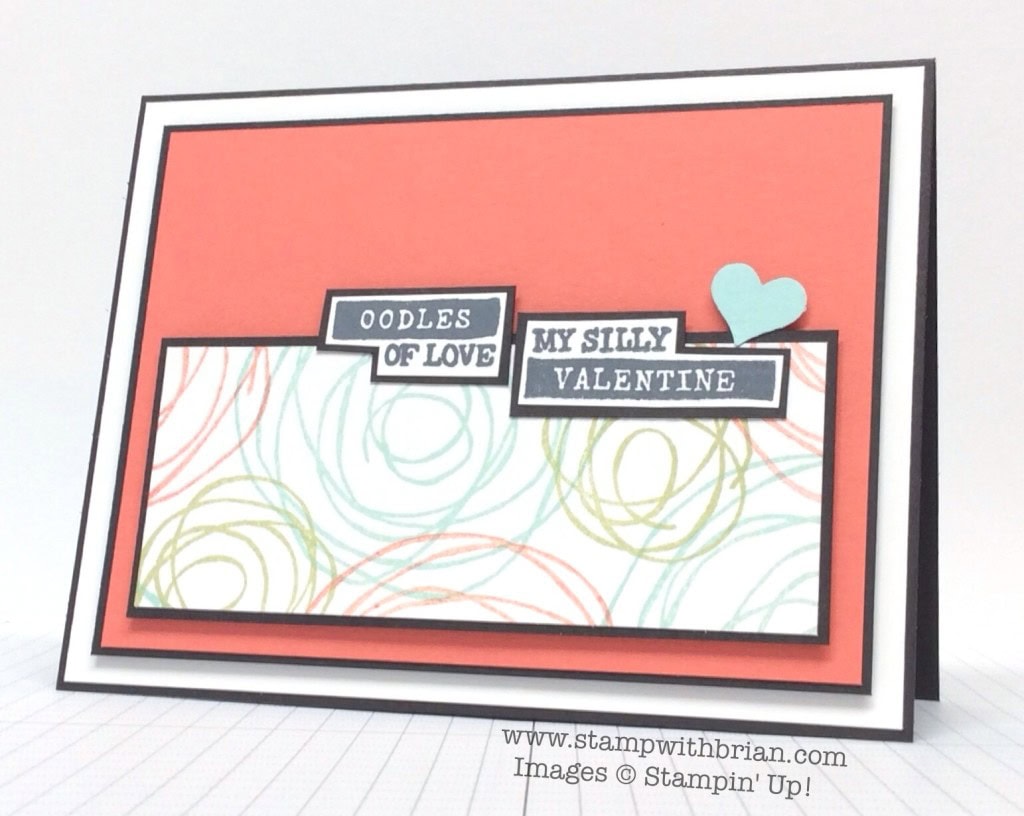 Snuggles and Smooches, Stampin' Up!, Brian King, PPA237