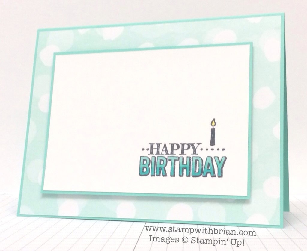 Big Day, Stampin' Up!, Brian King, PP228