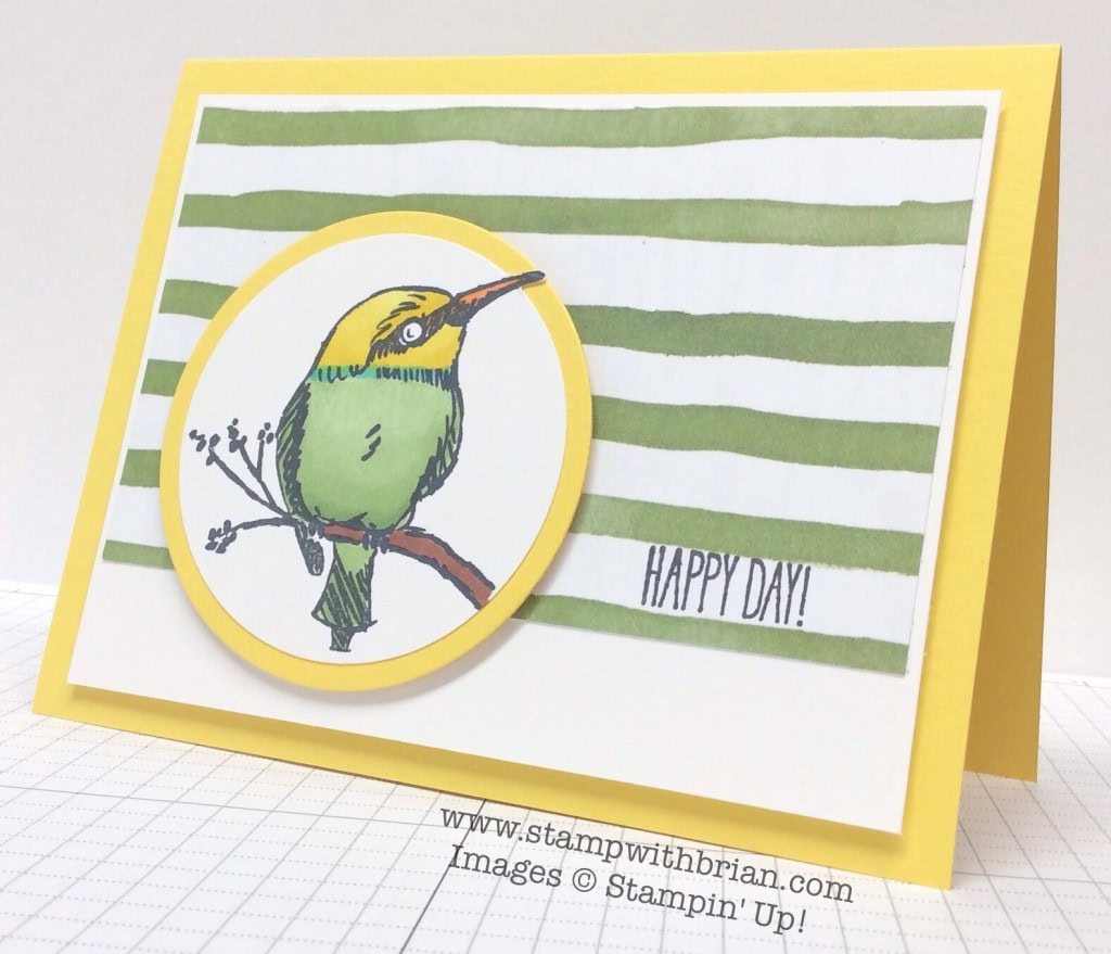 A Happy Thing, Cheerful Critters, Stampin' Up!, Brian King, PP229