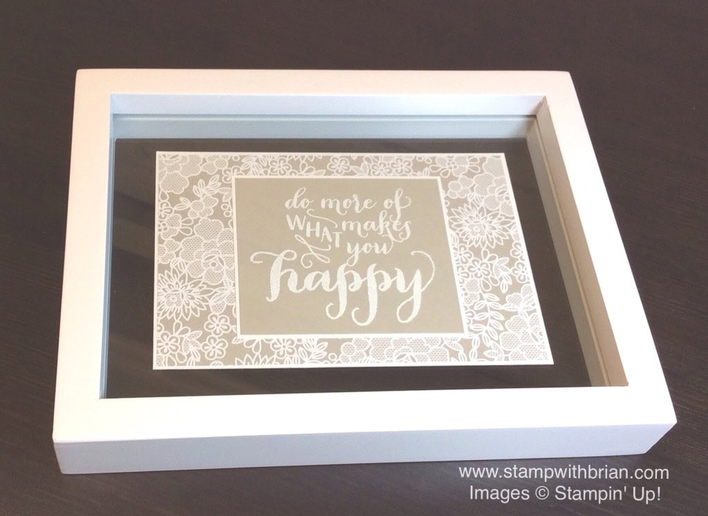 Hello Life, Stampin' Up!, Brian King, home decor Hello Life, Stampin' Up!, Brian King, home decor