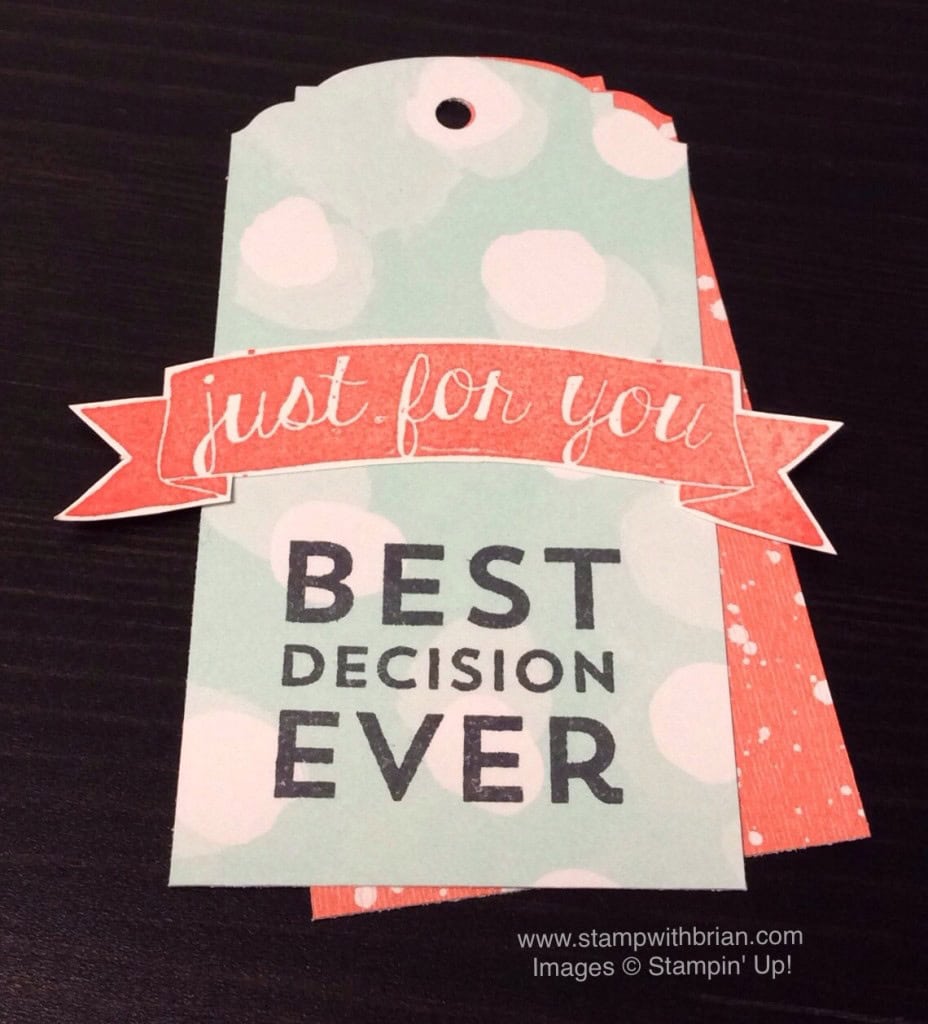 Fun Team Gifts, Stampin' Up!, Brian King