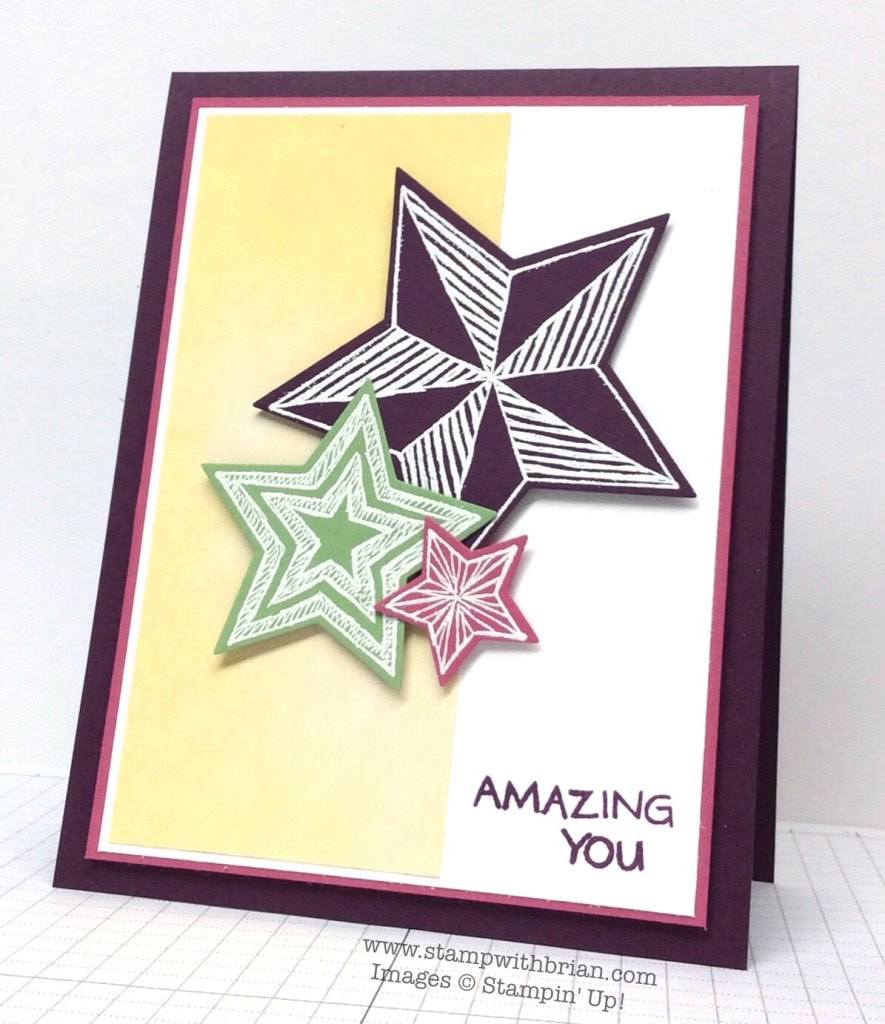 Be The Star, You're Wonderful, Stampin' Up!, Brian King, PPA240