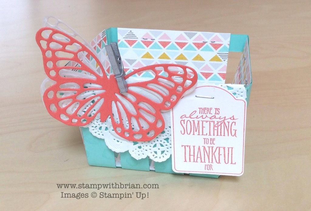 You Brighten My Day, Berry Basket Bigz L Die, Stampin' Up!, Brian King