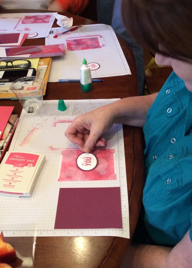 Bokeh with Stamp Club, Stampin' Up!, Brian King