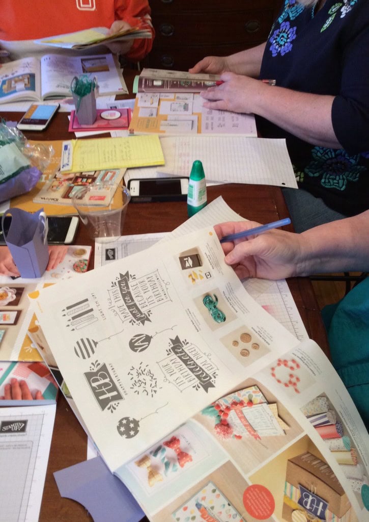 Bokeh with Stamp Club, Stampin' Up!, Brian King