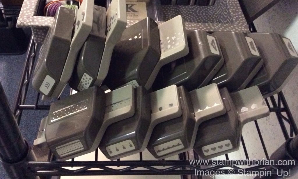 Punch and Ink Storage Ideas, Stampin' Up!, Brian King