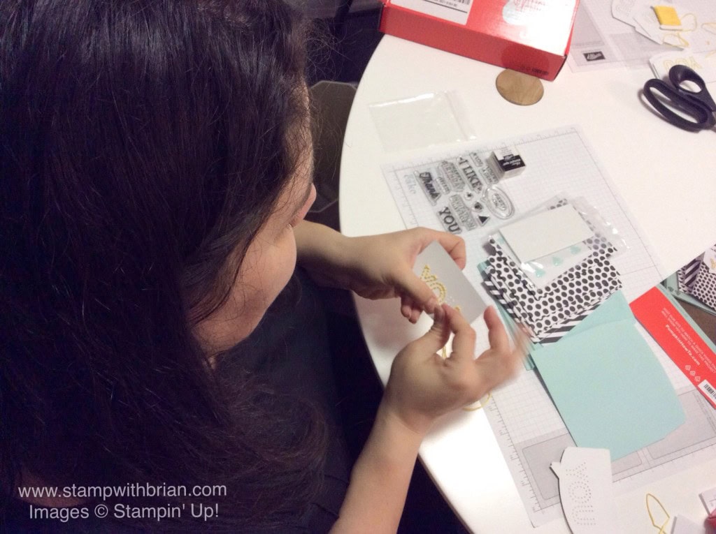 Pumpkin in the Fungeon party, Stampin' Up!, Brian King