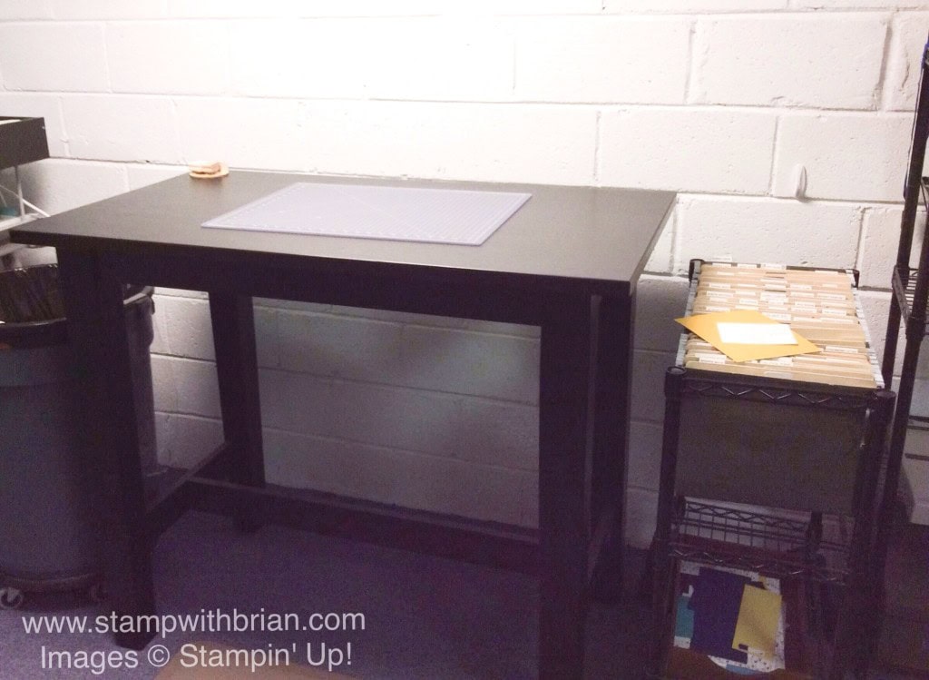 Paper Storage Ideas, Stampin' Up!, Brian King