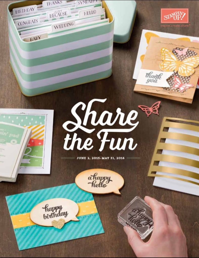 Stampin' Up!'s 2015-2016 Annual Catalog, Stampin' Up!, Brian King
