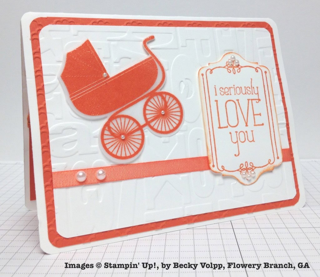 Becky Volpp, card swap, Stampin' Up!