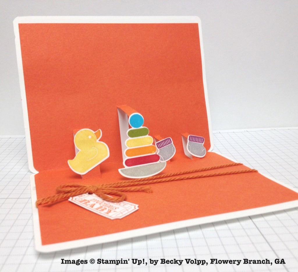 Becky Volpp, card swap, Stampin' Up!