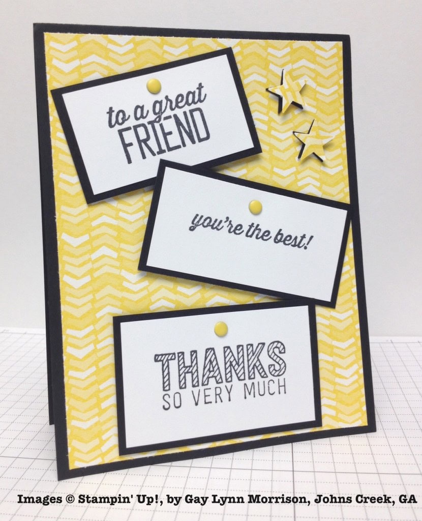 Gay Lynn Morrison, card swap, Stampin' Up!