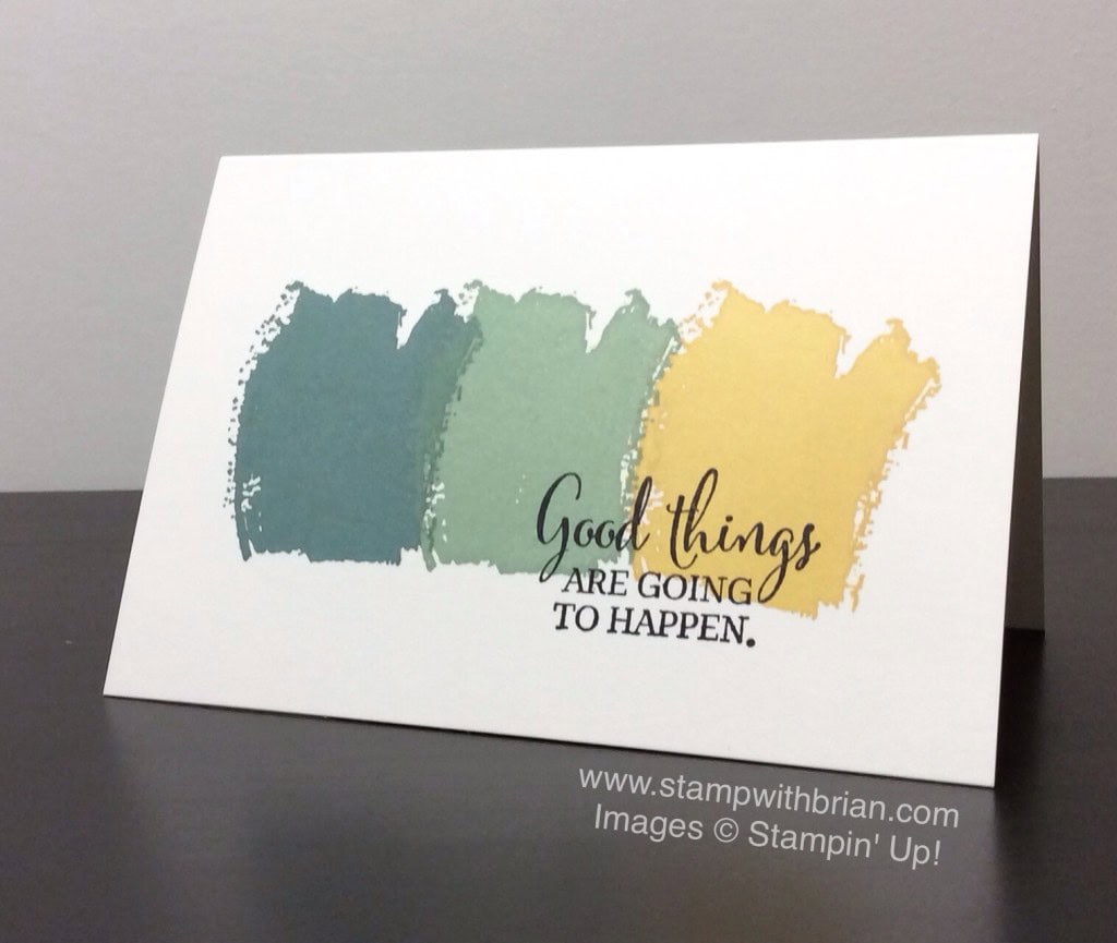 Mint Macaron, 2015-2017 In Color, Stampin' Up!, Brian King