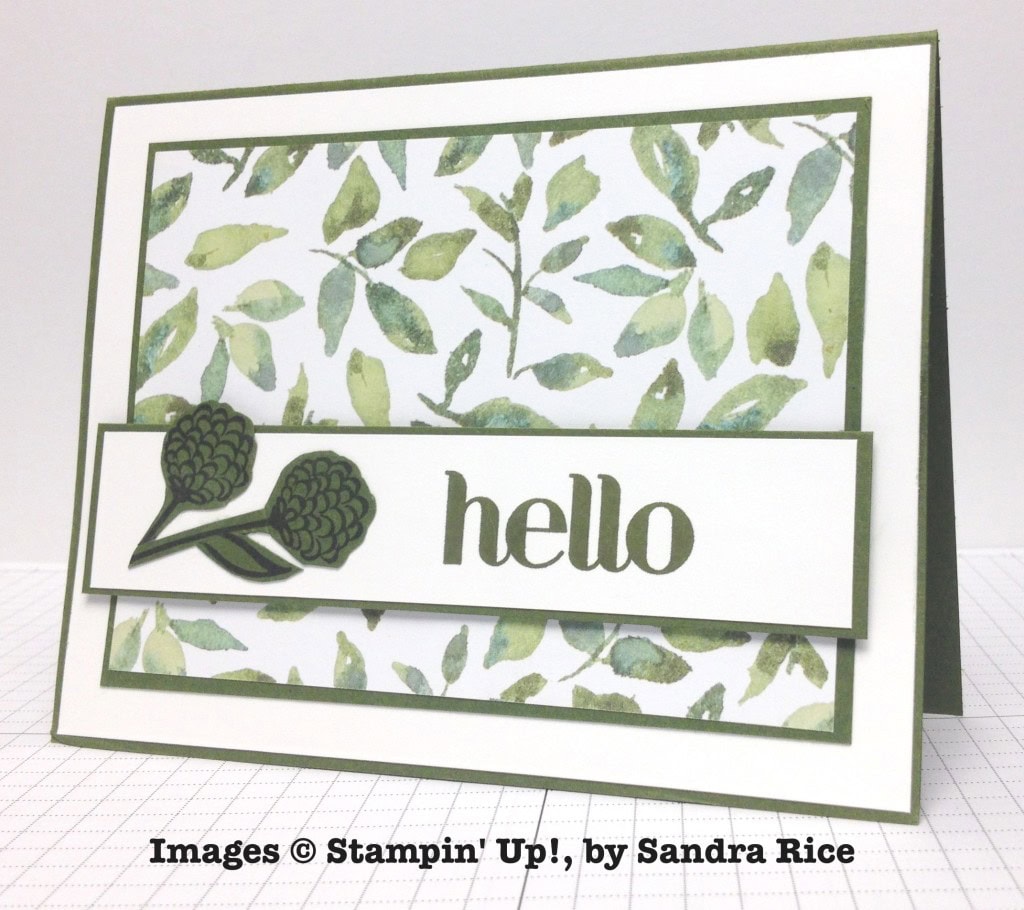 Sandra Rice, card swap, Stampin' Up!