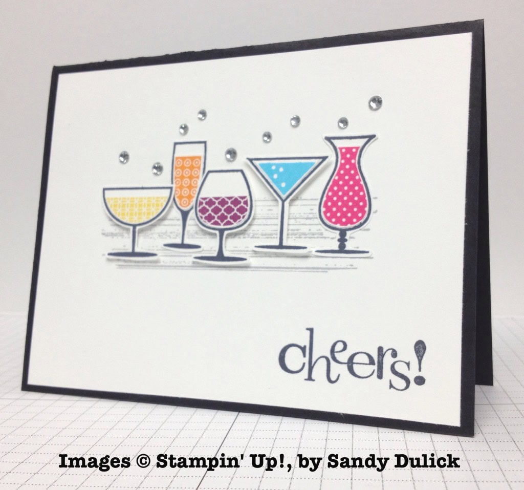 Sandy Dulick, card swap, Stampin' Up!