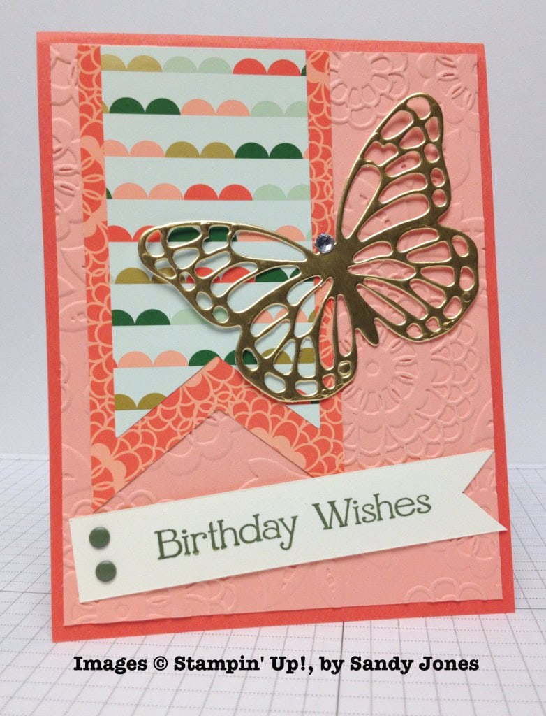 Sandy Jones, card swap, Stampin' Up!