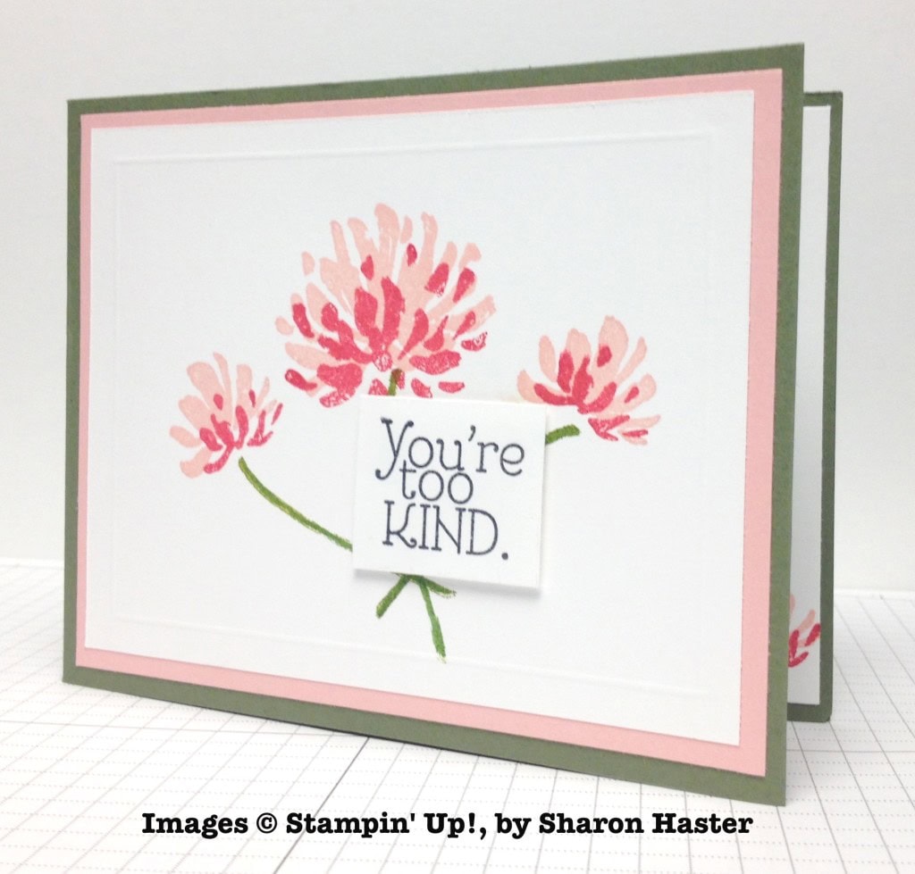 Sharon Haster, card swap, Stampin' Up!