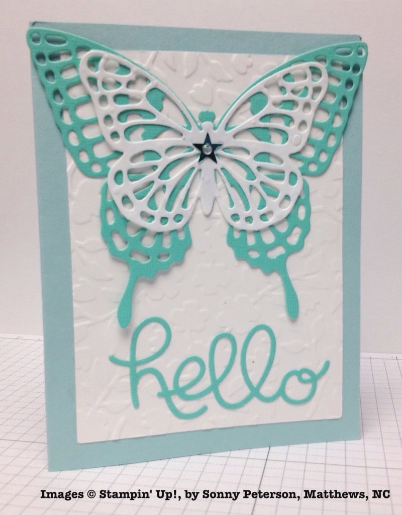 Sonny Peterson, card swap, Stampin' Up!