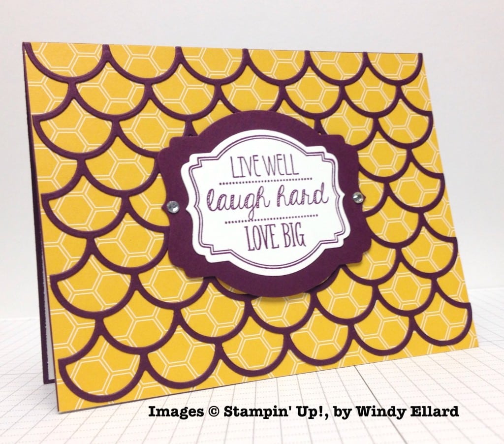 Windy Ellard, card swap, Stampin' Up!
