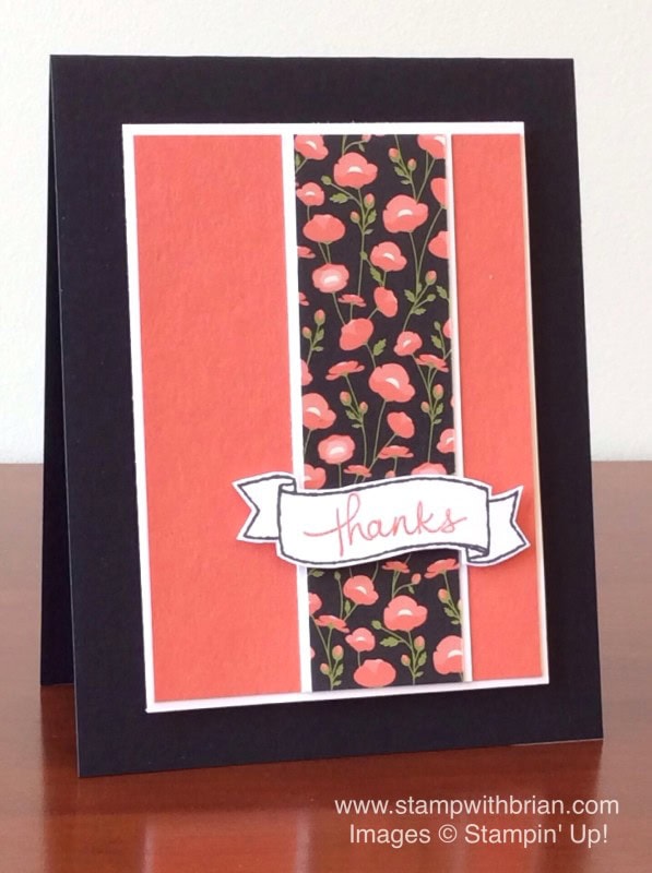 Endless Thanks, Pretty Petals Designer Series Paper Stack, Stampin' Up!, Brian King Endless Thanks, Pretty Petals Designer Series Paper Stack, Stampin' Up!, Brian King