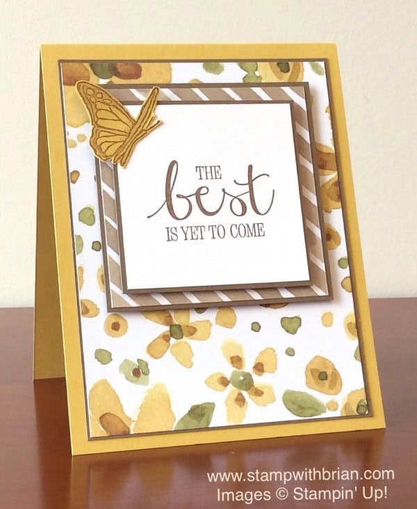 Best Thoughts, English Garden Designer Series Paper, Stampin' Up!, Brian King, FabFri68