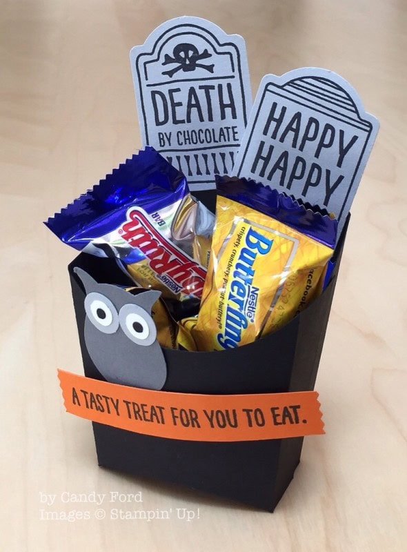 Fry Box Die, Sweet Hauntings, Stampin' Up!, Candy Ford Fry Box Die, Sweet Hauntings, Stampin' Up!, Candy Ford