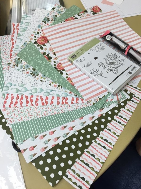 Birthday Blooms, Birthday Bouquet Designer Series Paper, Stampin' Up!