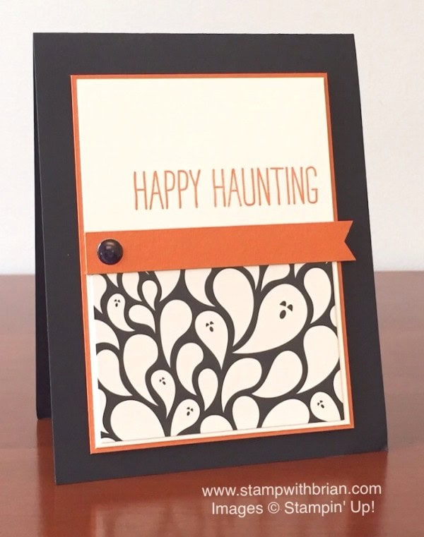 Cheer All Year, Happy Haunting Designer Series Paper, Stampin' Up!, Brian King