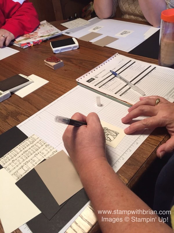 All Ye Faithful, Jingle All the Way, Stampin' Up! Brian King