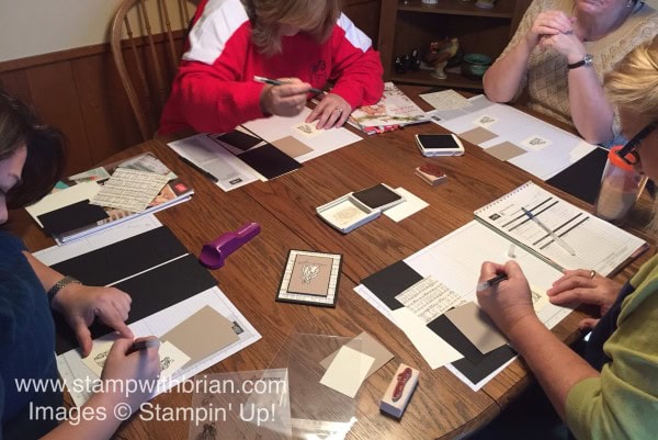 All Ye Faithful, Jingle All the Way, Stampin' Up! Brian King