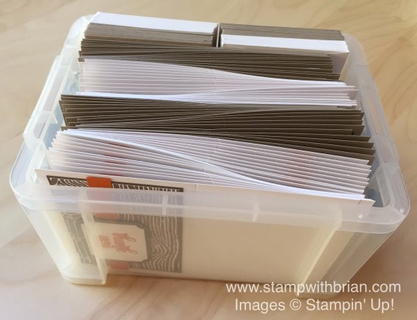 Quick-and-Easy Thank You Notes, Stampin' Up!, Brian King