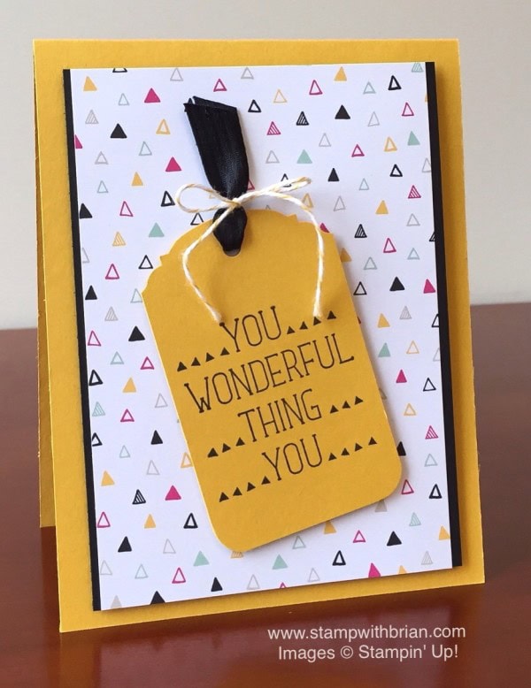 Suite Sayings, It's My Party Designer Series Paper Stack, Stampin' Up!, Brian King